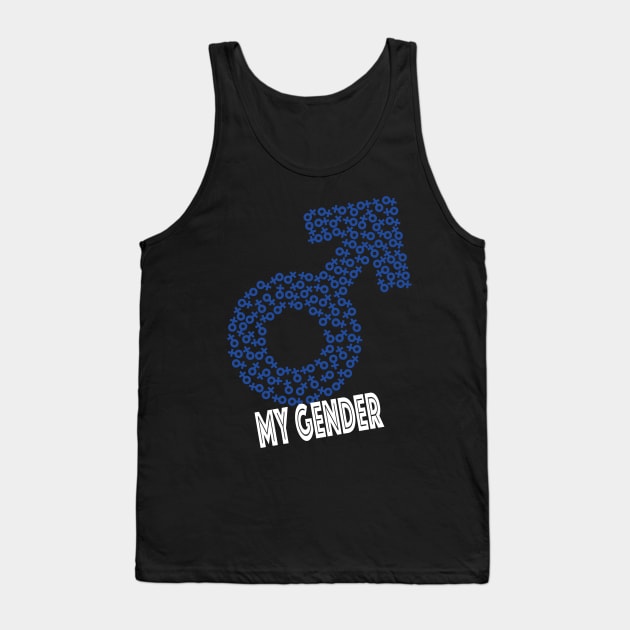 Male Gender Tank Top by AAADesign